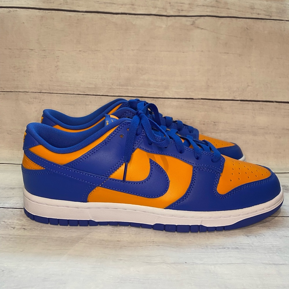 Nike Men's 11.5 Dunk Low Retro Sneakers, Knicks or University of Florida Gators! - Picture 4 of 7